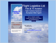 Tablet Screenshot of flight-logistics.com